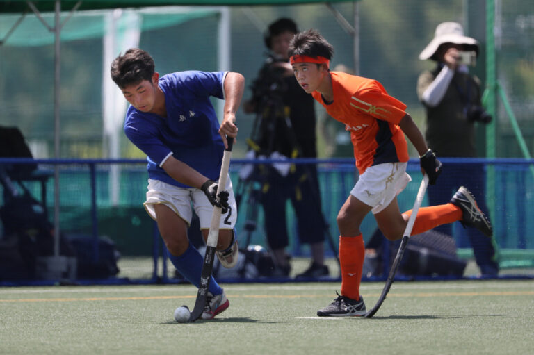 第55回 全日本中学生男子選手権大会 大会最終日 決勝戦 (HC HYOGO HEARTS vs 東原中学校) の様子 (2025/8/18) Photo by 佐藤茂樹