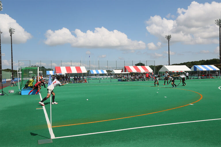 第52回 全日本中学生選手権大会 男子決勝戦 (横田中学校 vs 朝日中学校) の様子 (2022/8/22) Photo by 鈴崎哲夫
