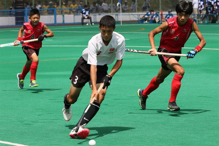 第52回 全日本中学生選手権大会 男子決勝戦 (横田中学校 vs 朝日中学校) の様子 (2022/8/22) Photo by 鈴崎哲夫
