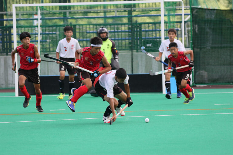第52回 全日本中学生選手権大会 男子決勝戦 (横田中学校 vs 朝日中学校) の様子 (2022/8/22) Photo by 鈴崎哲夫