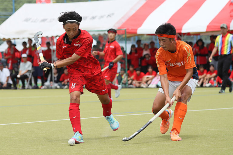 第56回 全日本中学生男子選手権大会 大会最終日 決勝戦 (横田中学校 vs 東原中学校) の様子 (2026/8/17) Photo by 佐藤茂樹