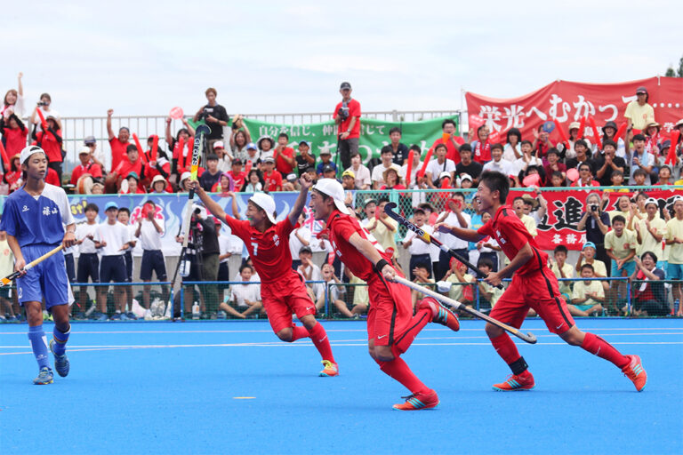 第48回 全日本中学生選手権大会 男子競技中の様子 (2018/8/18〜8/20) Photo by 西村卓