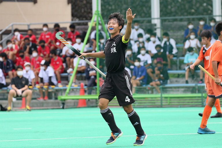 第51回 全日本中学生選手権大会 大会最終日 男子決勝戦 (八頭中学校 vs 東原中学校) の様子 (2021/8/23) Photo by 鈴崎哲夫