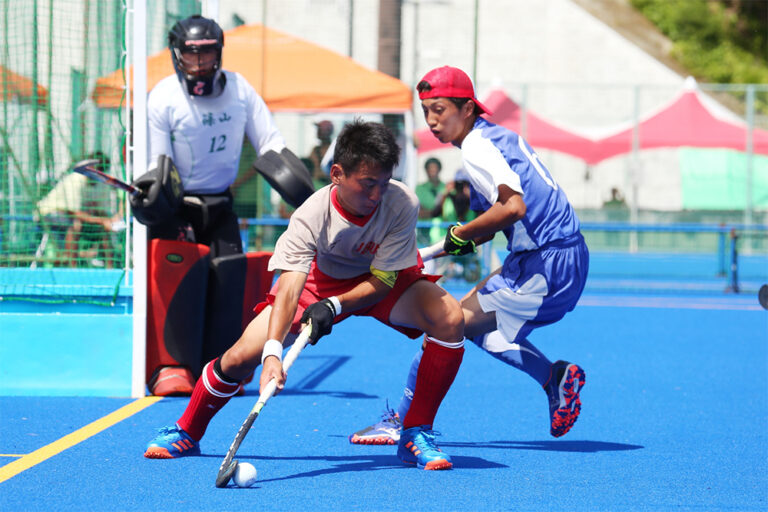 第48回 全日本中学生選手権大会 男子競技中の様子 (2018/8/18〜8/20) Photo by 西村卓