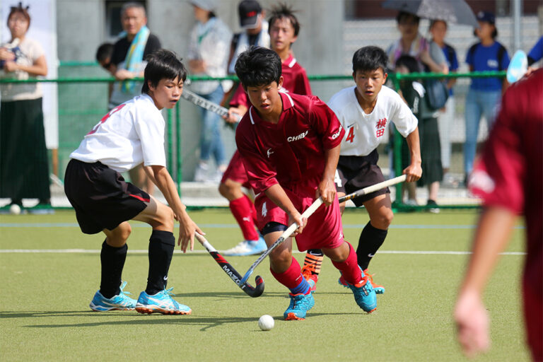 第49回 全日本中学生選手権大会 男子競技中の様子 (2019/8/17〜19) Photo by 西村卓