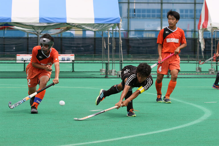 第51回 全日本中学生選手権大会 大会最終日 男子決勝戦 (八頭中学校 vs 東原中学校) の様子 (2021/8/23) Photo by 鈴崎哲夫