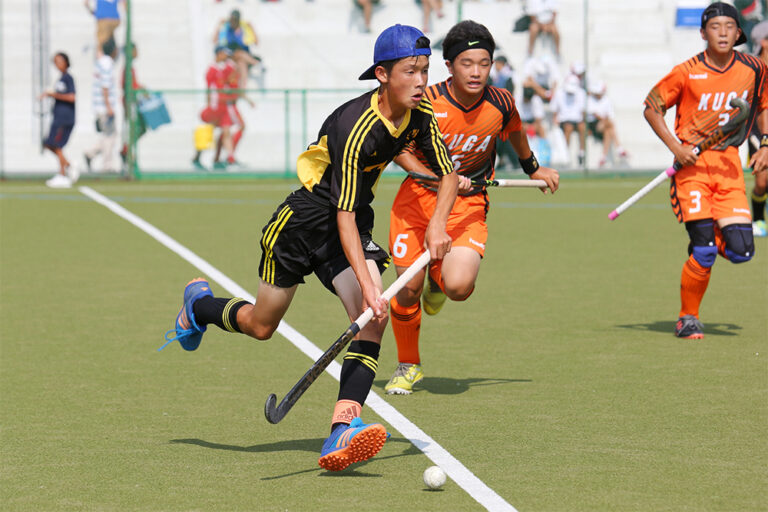 第49回 全日本中学生選手権大会 男子競技中の様子 (2019/8/17〜19) Photo by 西村卓