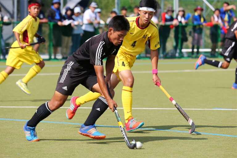 第49回 全日本中学生選手権大会 男子競技中の様子 (2019/8/17〜19) Photo by 西村卓