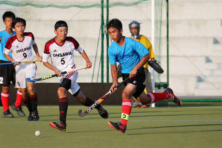 第49回 全日本中学生選手権大会 男子競技中の様子 (2019/8/17〜19) Photo by 西村卓