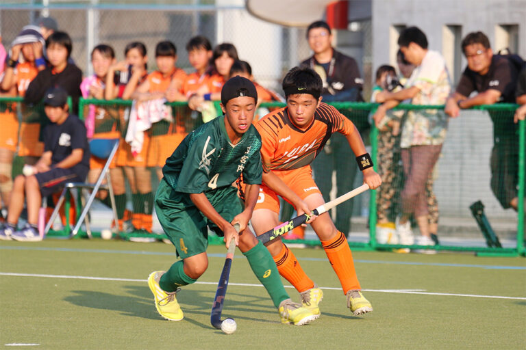第49回 全日本中学生選手権大会 男子競技中の様子 (2019/8/17〜19) Photo by 西村卓