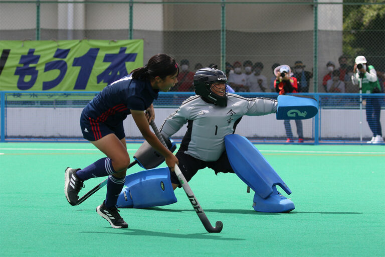 第52回 全日本中学生選手権大会 女子決勝戦 (石動中学校 vs 今市・落合中学校) の様子 (2022/8/22) Photo by 鈴崎哲夫