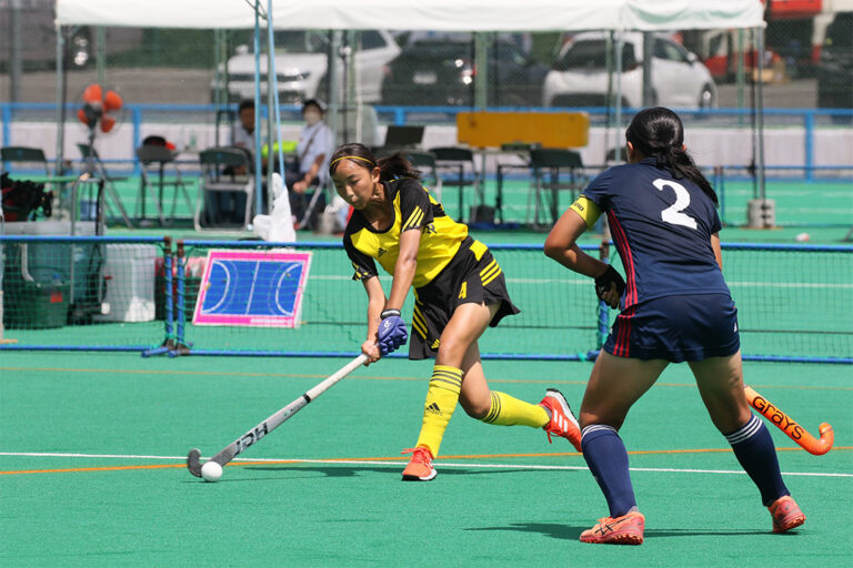 第52回 全日本中学生選手権大会 女子決勝戦 (石動中学校 vs 今市・落合中学校) の様子 (2022/8/22) Photo by 鈴崎哲夫