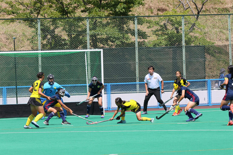 第52回 全日本中学生選手権大会 女子決勝戦 (石動中学校 vs 今市・落合中学校) の様子 (2022/8/22) Photo by 鈴崎哲夫