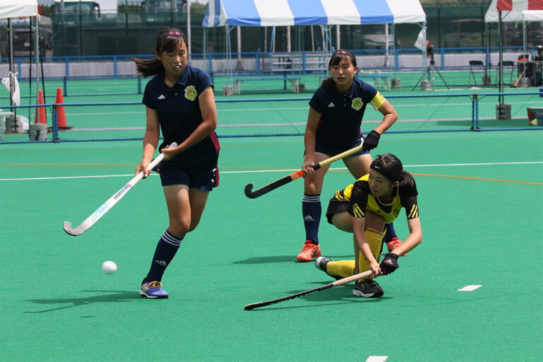 第52回 全日本中学生選手権大会 女子決勝戦 (石動中学校 vs 今市・落合中学校) の様子 (2022/8/22) Photo by 鈴崎哲夫
