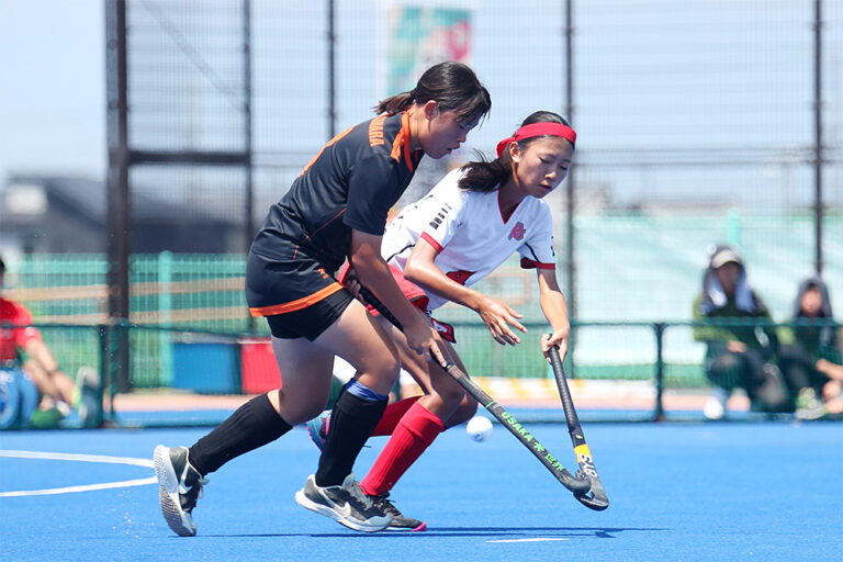 第55回 全日本中学生女子選手権大会 大会最終日 決勝戦 (かかみがはらHC vs 朝日中学校) の様子 (2025/8/18) Photo by 西村卓