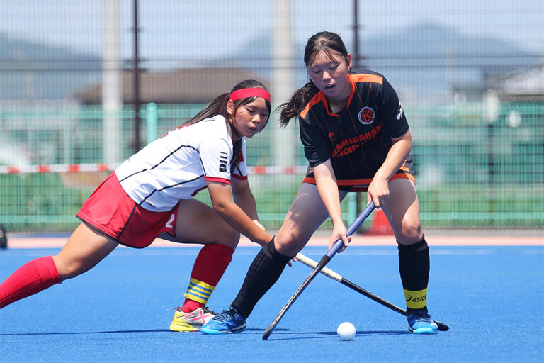 第55回 全日本中学生女子選手権大会 大会最終日 決勝戦 (かかみがはらHC vs 朝日中学校) の様子 (2025/8/18) Photo by 西村卓