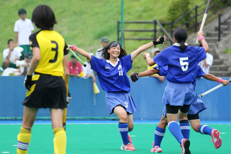 第47回 全日本中学生ホッケー選手権大会 女子競技の様子 (2017/8/19〜8/21) Photo by 西村卓