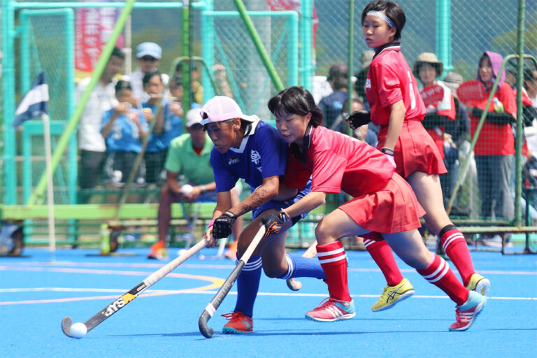 第48回 全日本中学生選手権大会 女子競技中の様子 (2018/8/18〜8/20) Photo by 西村卓