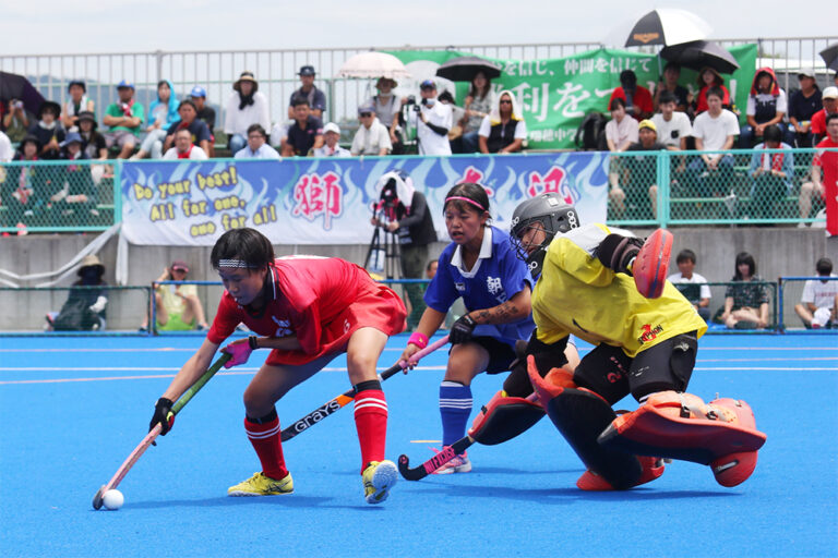 第48回 全日本中学生選手権大会 女子競技中の様子 (2018/8/18〜8/20) Photo by 西村卓