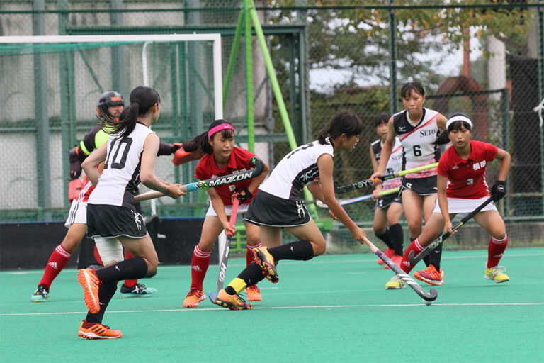第51回 全日本中学生選手権大会 大会最終日 女子決勝戦 (瀬戸中学校 vs 横田中学校) の様子 (2021/8/23) Photo by 鈴崎哲夫