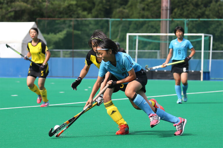 第47回 全日本中学生ホッケー選手権大会 女子競技の様子 (2017/8/19〜8/21) Photo by 西村卓