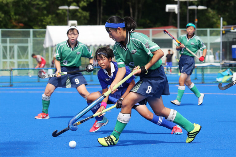 第48回 全日本中学生選手権大会 女子競技中の様子 (2018/8/18〜8/20) Photo by 西村卓