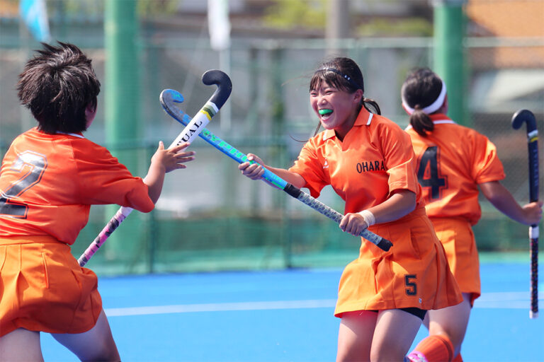第49回 全日本中学生選手権大会 女子競技中の様子 (2019/8/17〜19) Photo by 西村卓
