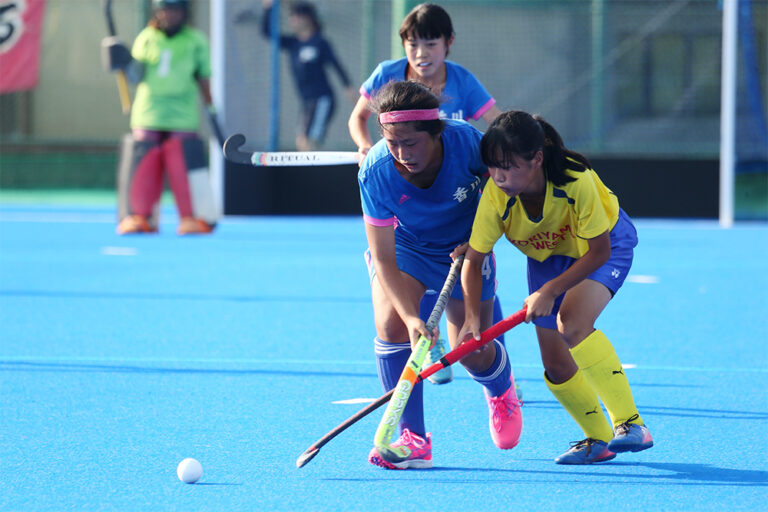 第49回 全日本中学生選手権大会 女子競技中の様子 (2019/8/17〜19) Photo by 西村卓
